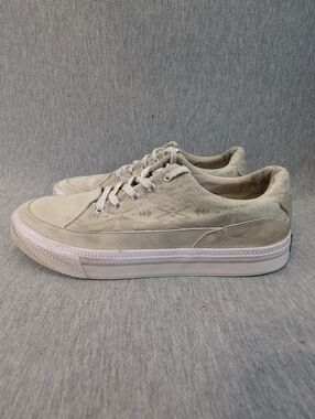 Pendleton Vulcanized Runners Women's 10 Cream White Aztec Sneakers